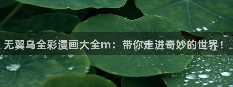 韩漫免费漫画在线阅读下拉式：无翼乌全彩漫画大全m：带你走进奇妙的世界！